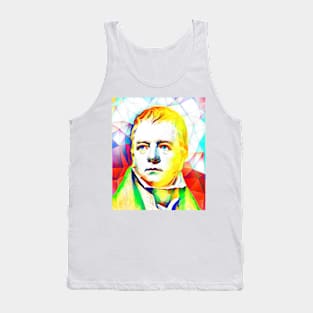 Walter Scott Colourful Portrait | Walter Scott Artwork 12 Tank Top